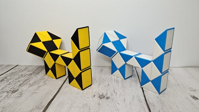 24段魔尺教程变小猫,魔尺变动物系列,简单易学,慢动作一步一步教会你