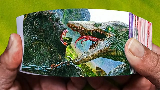 金刚vs骷髅巨蜥图片