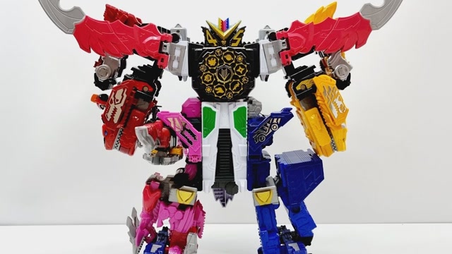 机界战队 dx 全力全开王 大合体