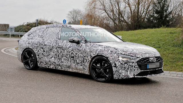 2022年亮相 全新奥迪a4 avant谍照首次曝光