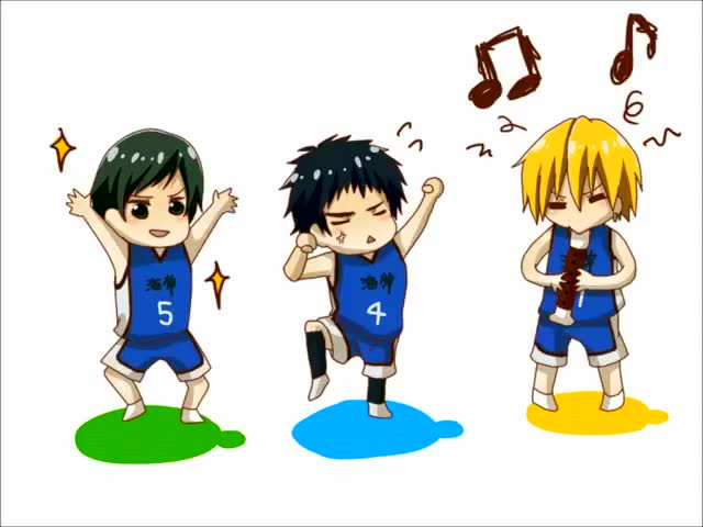 【手书黑篮】海常q版三人组