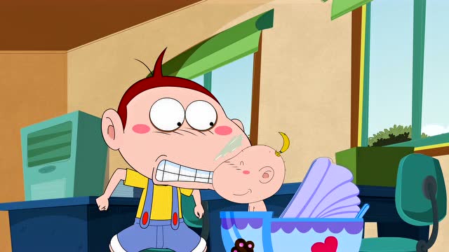 阿u之童趣系列  第77集 照顾小宝宝