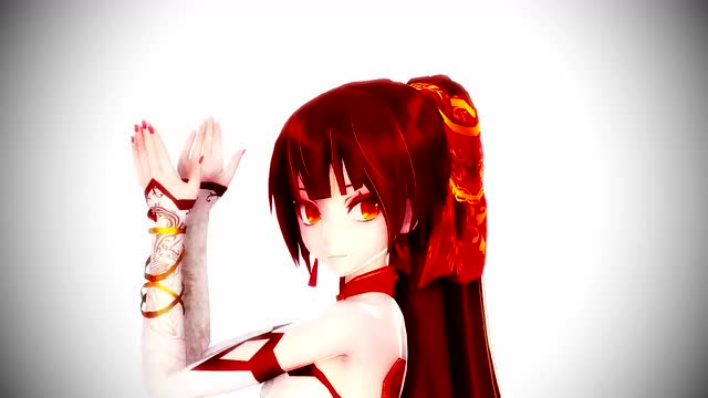 【mmd】金丝雀旗袍 极乐净土 旗袍向
