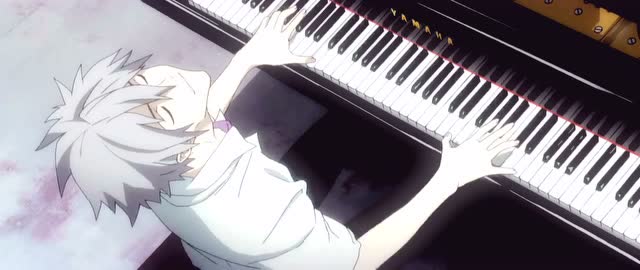 eva渚薰和真嗣演奏幻想即兴曲