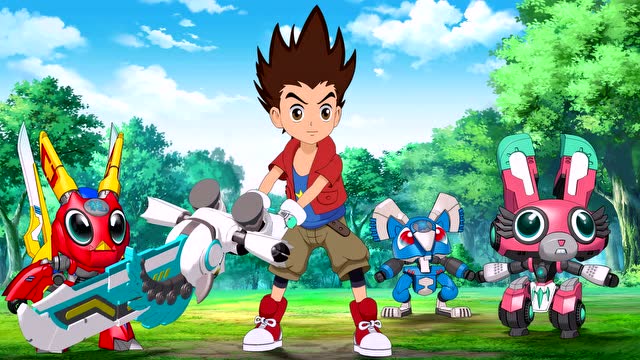 钢甲小龙侠 片头曲