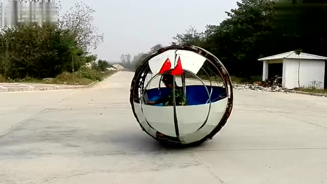 国内青年发明"防翻独轮汽车"已获得国家专利,非常的牛逼