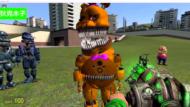 gmod模组介绍黄金噩梦玩具熊惊悚面具