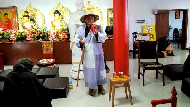 果清老和尚在念佛堂开示2