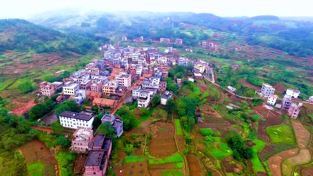 湖南省郴州市嘉禾县石桥镇石门村航拍