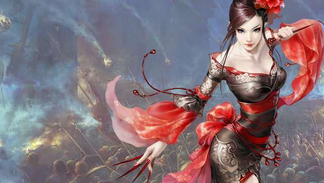 《神墓》:小恶魔公主似乎玩腻了,拿着长剑直接向辰南体下斩去