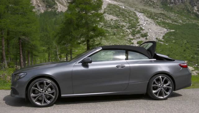 2017年新奔驰e220d敞篷版实车鉴赏