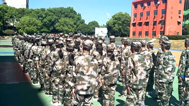 贵溪四中2020级军训