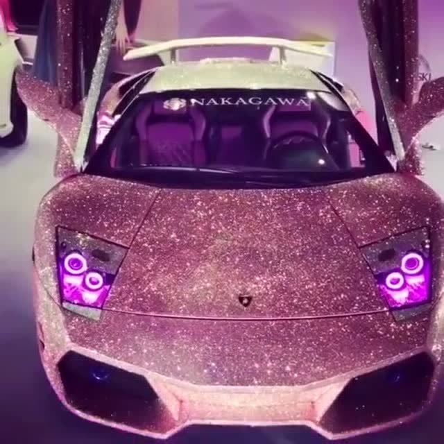 2017款女生女款镶钻兰博基尼!