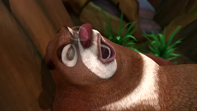 熊出没之秋日团团转:简直也太搞笑了,熊大你睡觉梦见啥了!