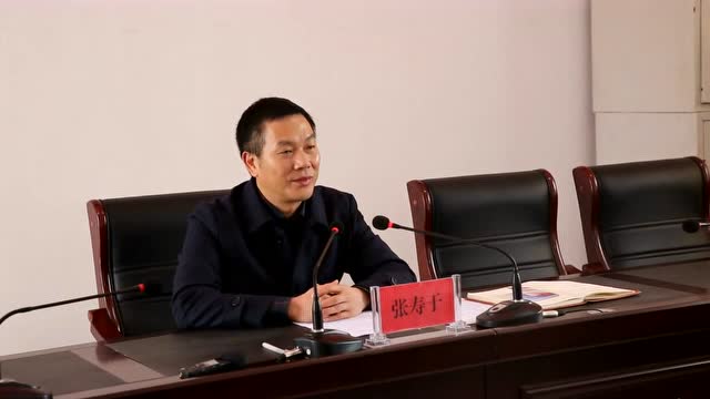 张寿于在东青宣讲