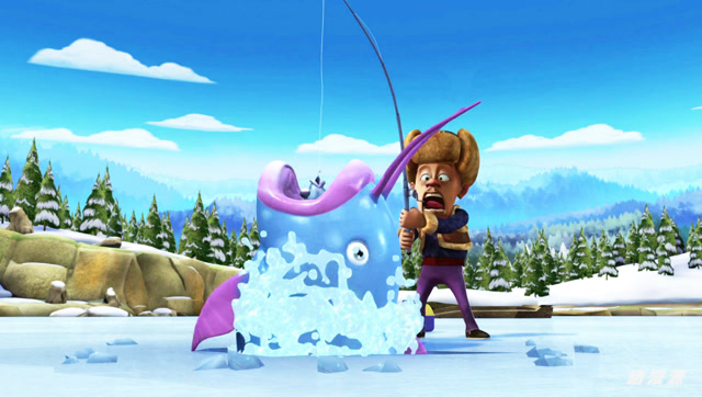 光头强钓鱼趣事多,太搞笑了