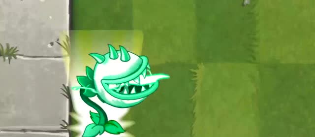 变成闪电豌豆射手的大嘴花!