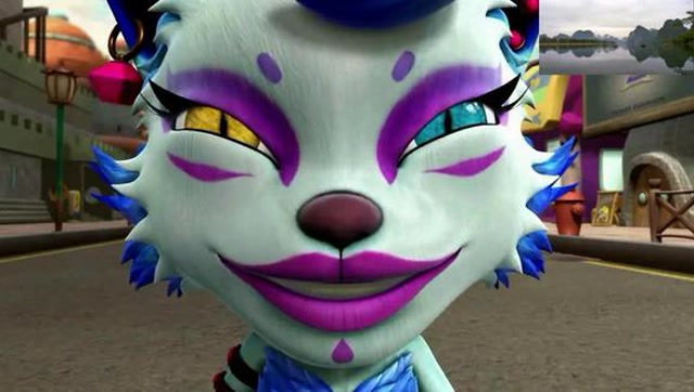猪猪侠:猫脸怪咕噜咕噜两声发动攻击,就把攻击她的人都给打倒了