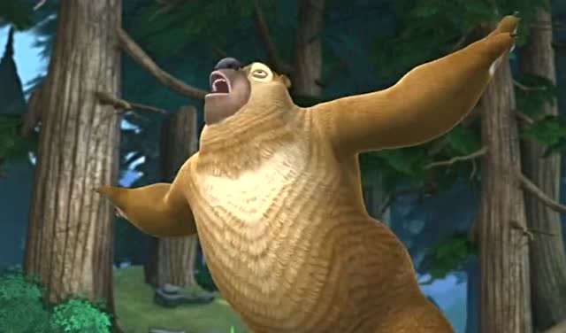 熊出没熊大减肥 腾讯网