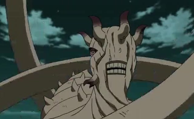 十尾释放尾兽玉准备攻击众人