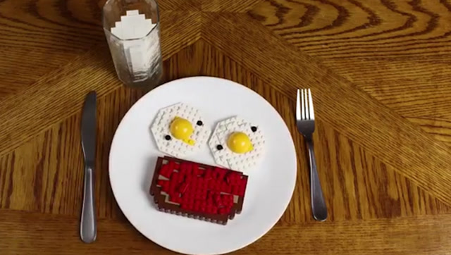 用乐高做顿丰富的营养早餐