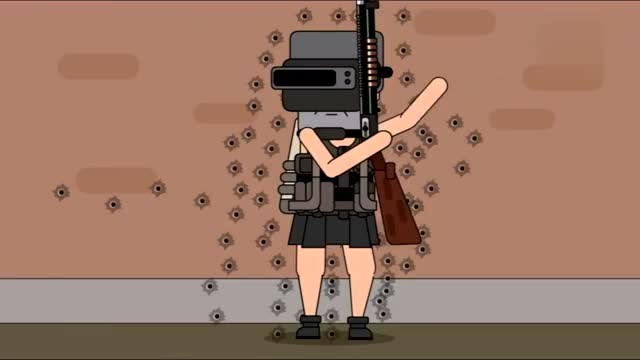 痴鸡小队: 呆鸡神一般的枪法让人惊讶