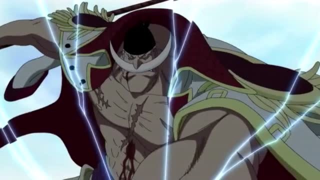 海贼王:白胡子震震果实单挑海军三大将,这画面难得出现一次!