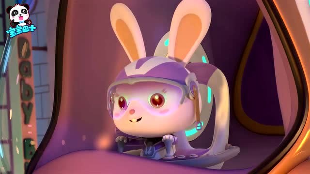 《宝宝巴士救援队》兔一一还没移开广告牌又遇到新的麻烦,他好害怕!