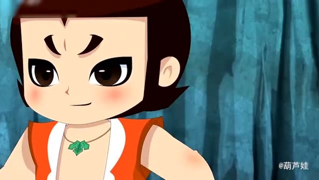 葫芦娃 :二娃运用自己的智慧,从七棱宝镜中出去了