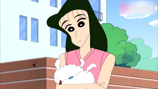 蜡笔小新:小新以小白为借口,想陪娜娜子姐姐,竟然还这样说自己