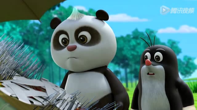 《熊猫和小鼹鼠》禾禾是真正的大夫?禾禾救治小鸟?
