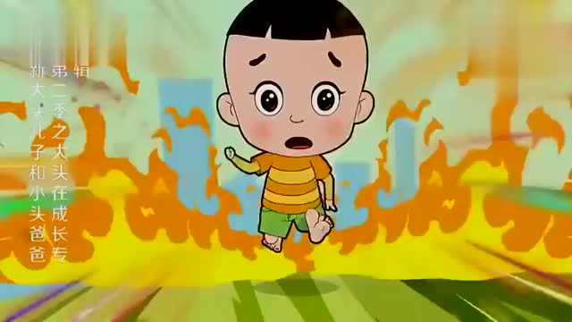 大头儿子发明最新系鞋带功能,竟是用胶水粘上的