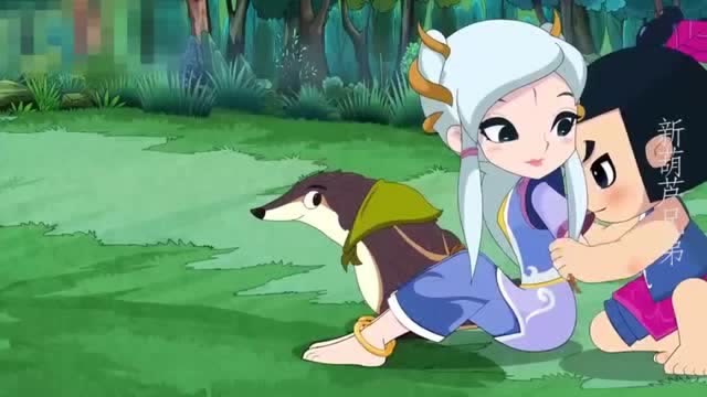 新葫芦兄弟 : 趁着妖精不注意,葫芦兄弟救下了水麒麟他们