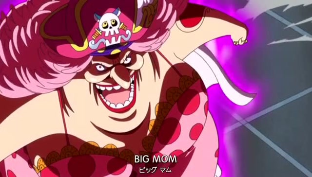 海贼王-一招就足以证明了,四皇bigmama的实力有多强!