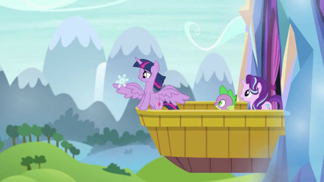 《小马宝莉》从水晶帝国飘来的雪花!