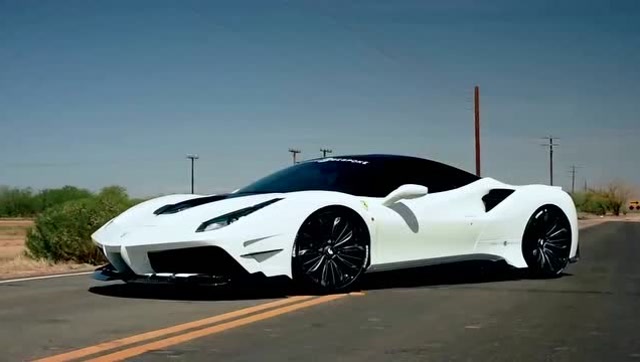 价值400万的法拉利跑车,看到这动感的轮圈,我直接被迷倒!