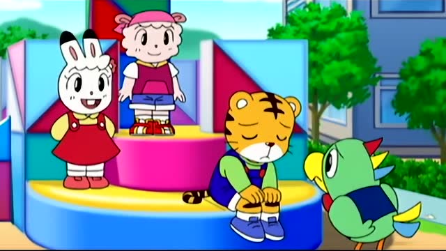 可爱巧虎岛:小花妹妹就是不肯把小蜗牛还给巧虎哥哥,怎么办呢