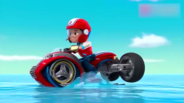 汪汪队立大功:莱德队长真帅,车子变身好厉害!