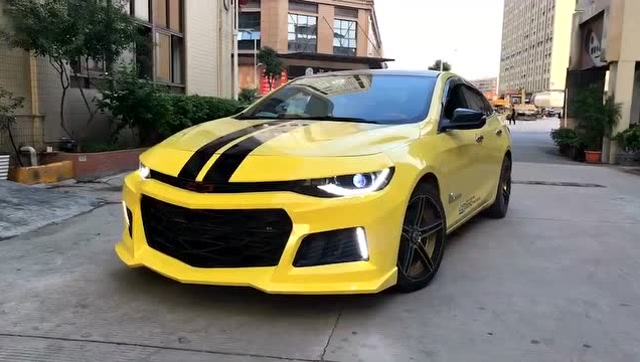 迈锐宝改装科迈罗前脸,瞬间帅多了