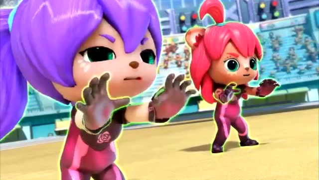 竞球小英雄2:菲菲重拾自信,飞火流星击败萝莉队!