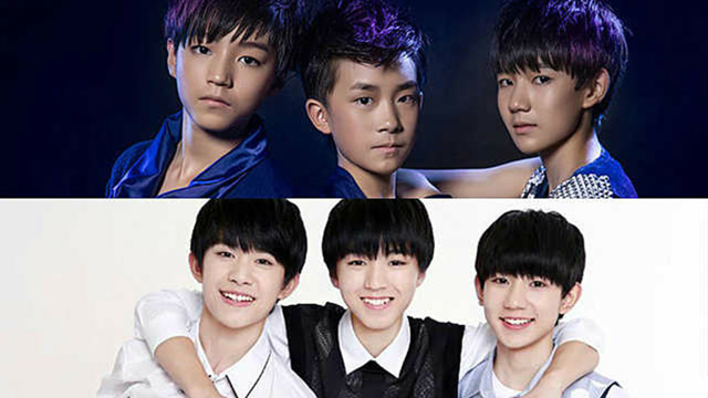 tfboys出道形象片《十年》,王俊凯,易烊千玺,王源还是青涩模样