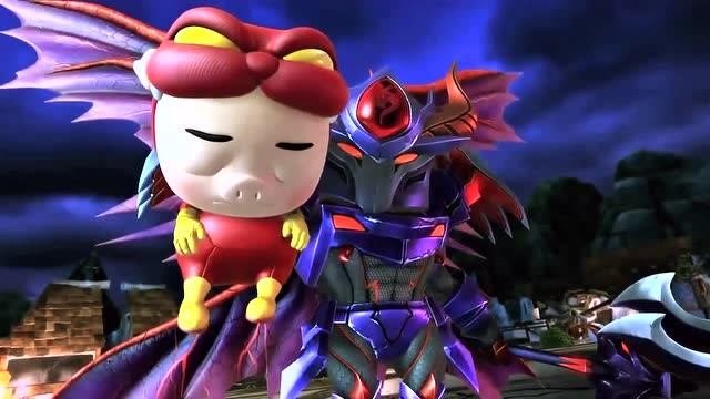 猪猪侠:猪侠被梦魇怪阴了,队友石甲熊和神木猿联手把梦魇打回原形