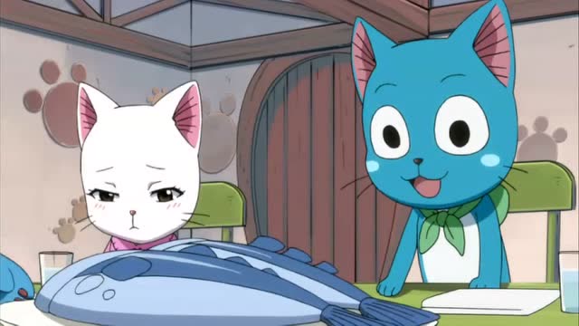 哈比回自己亲生父母家里吃的第一顿饭