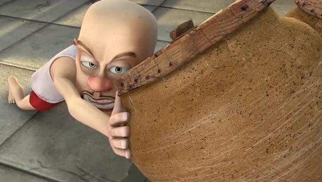 熊出没:光头强把秘制泡菜埋入雪地,说是为了防小强