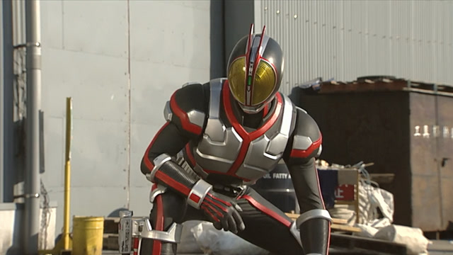 假面骑士555:帅炸的骑士踢!我说巧爷的骑士踢最帅你们没意见吧!