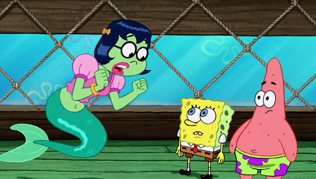 为救蟹老板,海绵宝宝派大星出门历险,竟遇到了美人鱼!