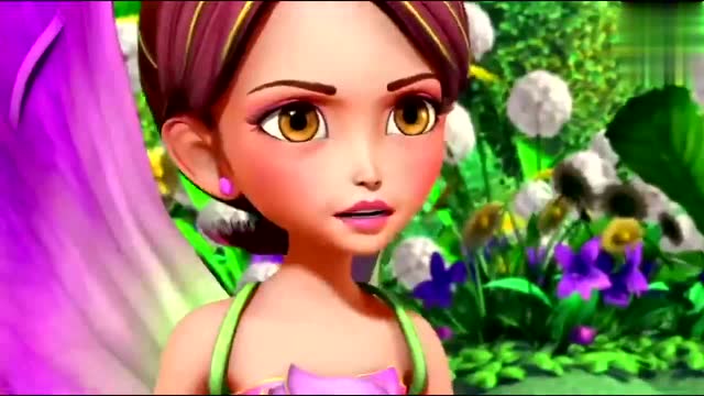 芭比大电影:芭比之花仙子,感觉好美啊!