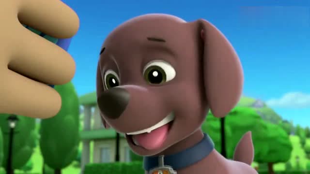 汪汪队:路玛拼着变成热狗的危险 给大家买来冰棒!结果融化了!