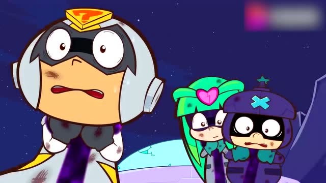 开心宝贝:多心超人等人从古灵星逃到星星球,却意外遭到袭击!