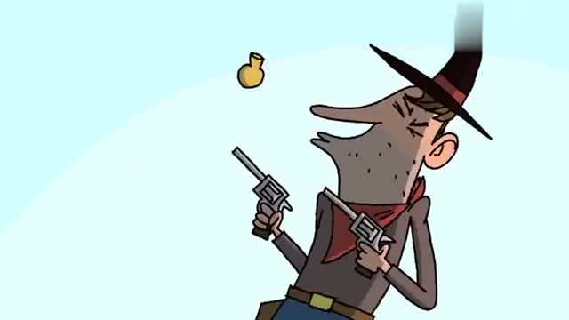 黑色幽默,cartoonbox猜不到结局动画:幸运的迪克牛仔